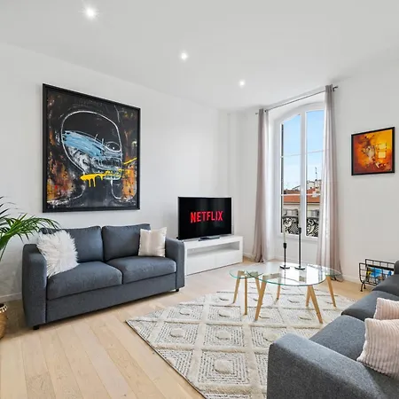 La Galerie 58 - Appartement Design - 3 Chambres - Centre De Nice דירה ניס