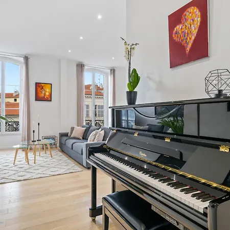 La Galerie 58 - Appartement Design - 3 Chambres - Centre De Nice