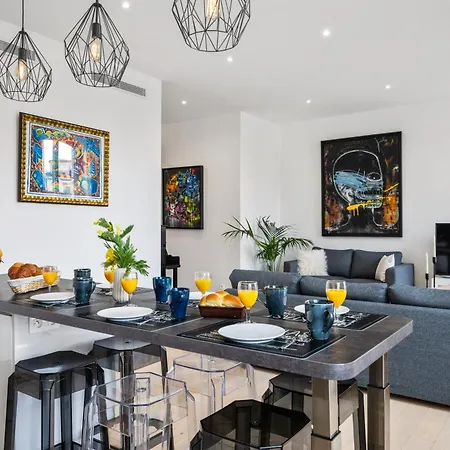 La Galerie 58 - Appartement Design - 3 Chambres - Centre De Nice ניס