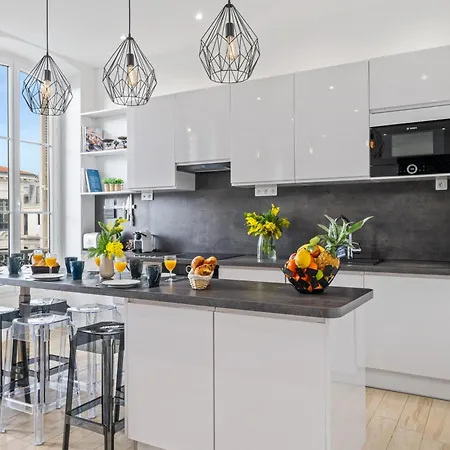 La Galerie 58 - Appartement Design - 3 Chambres - Centre De Nice דירה