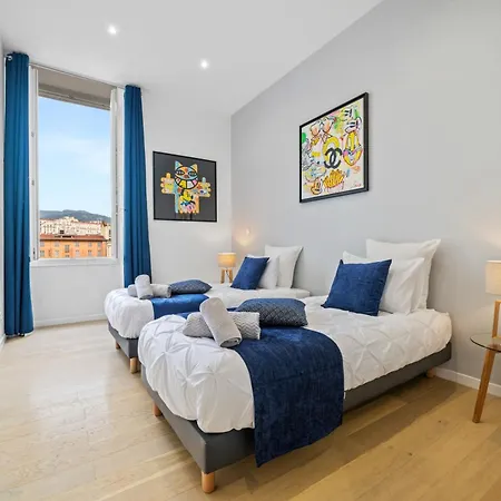 דירה La Galerie 58 - Appartement Design - 3 Chambres - Centre De Nice *