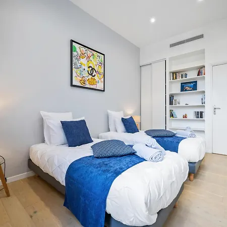 La Galerie 58 - Appartement Design - 3 Chambres - Centre De Nice דירה ניס