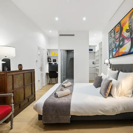 La Galerie 58 - Appartement Design - 3 Chambres - Centre De Nice *